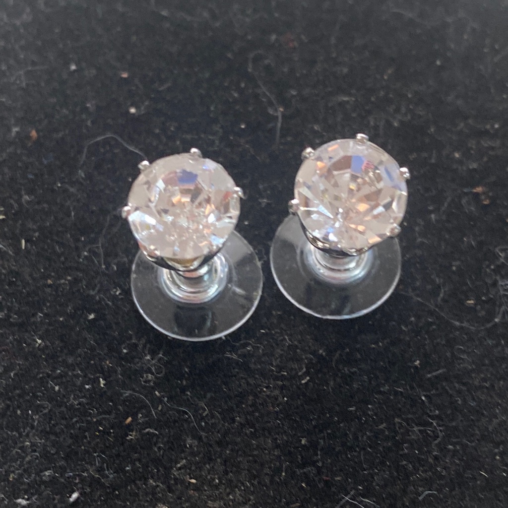 Clear Crystal Earrings